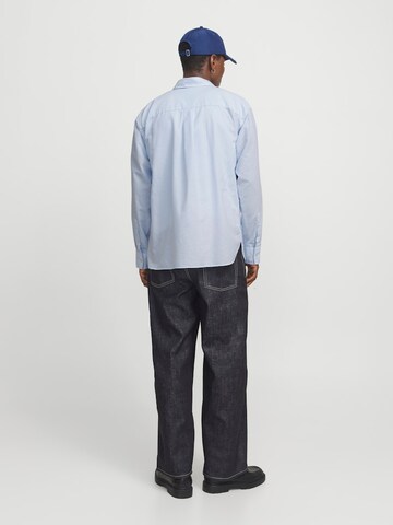 JACK & JONES - Ajuste confortable Camisa 'JORMARGATE' en azul