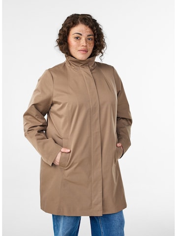 Manteau mi-saison 'CAShelby' Zizzi en marron