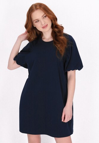 DreiMaster Vintage Dress in Blue: front