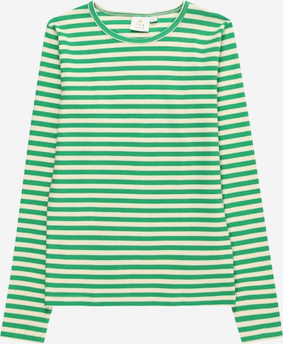 Tricou 'Fie' The New pe crem / verde, Vizualizare produs