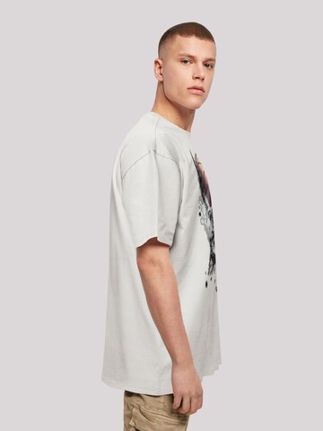 T-Shirt 'Basketball Adler' F4NT4STIC en blanc
