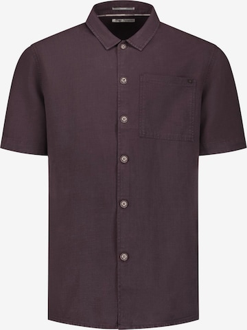 Coupe regular Chemise No Excess en marron : devant