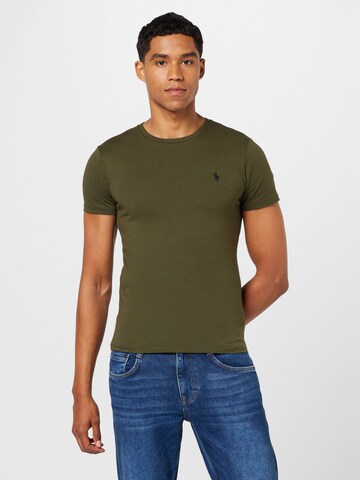 Polo Ralph Lauren Regular fit Shirt in Groen: voorkant
