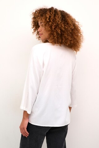 Kaffe - Blusa 'KAElsa' en blanco