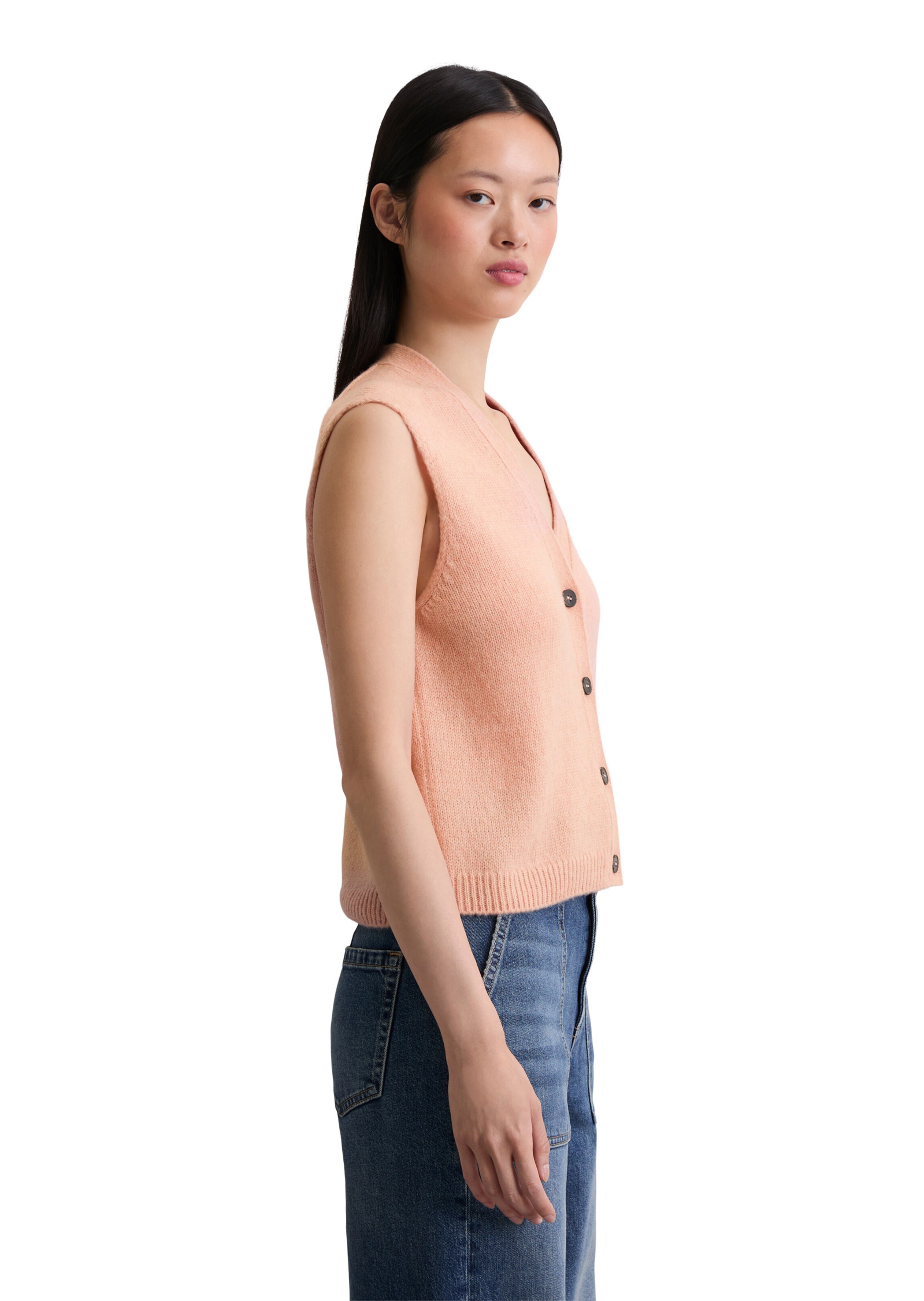 Marc O'Polo Вязаная жилетка в Оранжевый