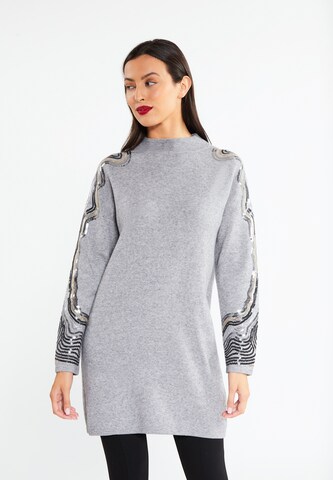 faina Sweater in Grey: front