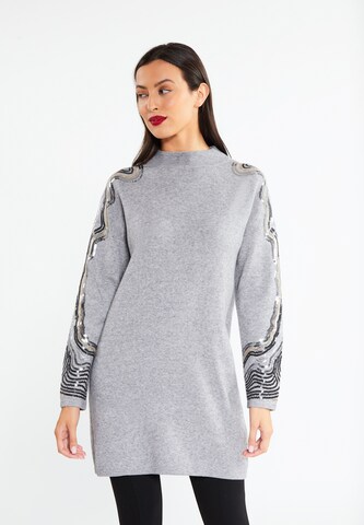 faina - Jersey en gris: frente