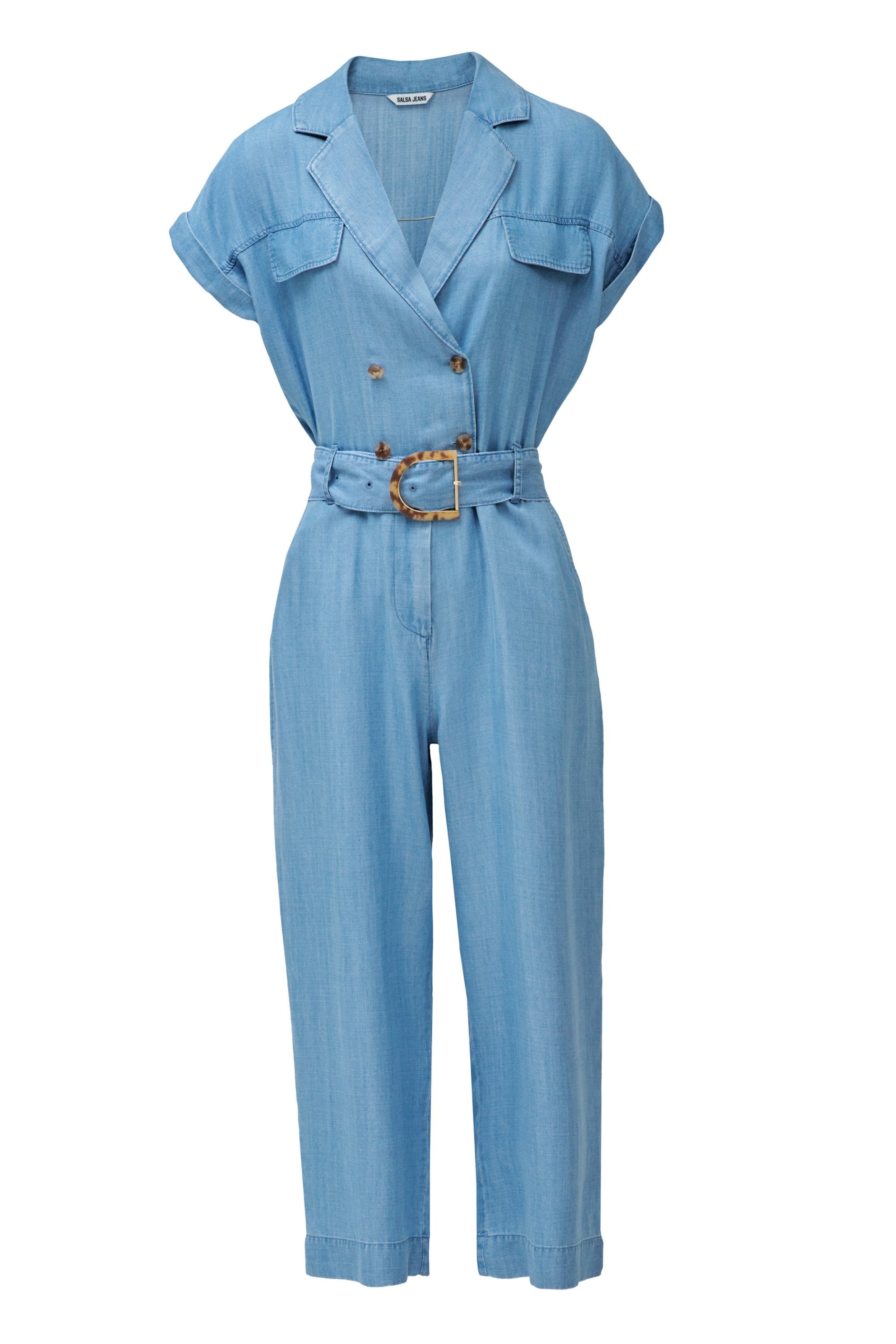 Salsa Jeans Jumpsuits in Blau: Vorderseite