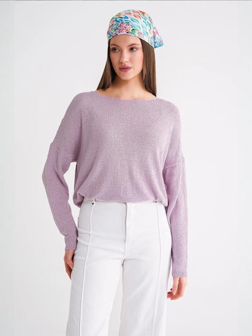 Pullover di MixRay in lilla