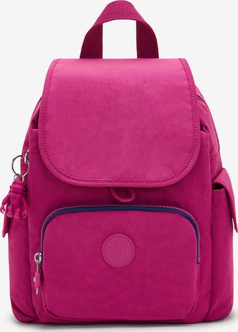 KIPLING Ryggsäck i rosa: framsida