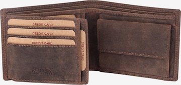 Benthill Wallet in Brown: front