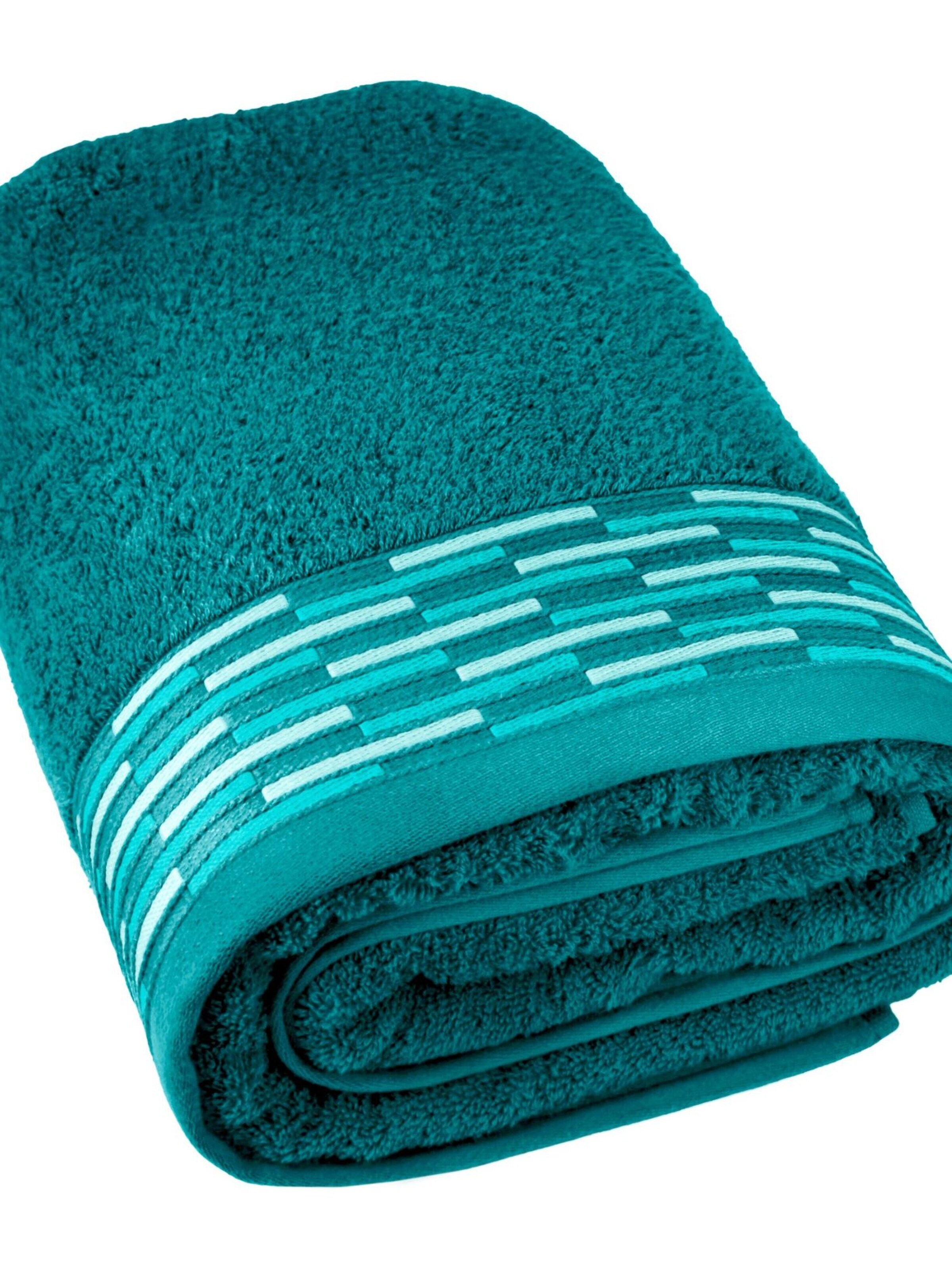 Lashuma Towel 'Lugano' in Blue: front