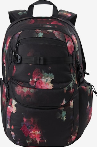 NitroBags Backpack 'Future' in Black: front