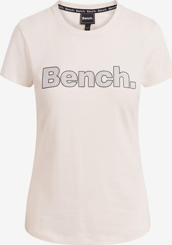 BENCH T-Shirt 'Leora' in Beige: predná strana