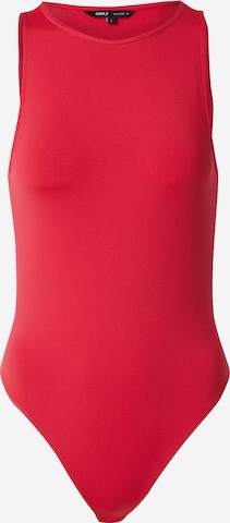 ONLY Shirtbody 'ONLLONE' i rød: forside