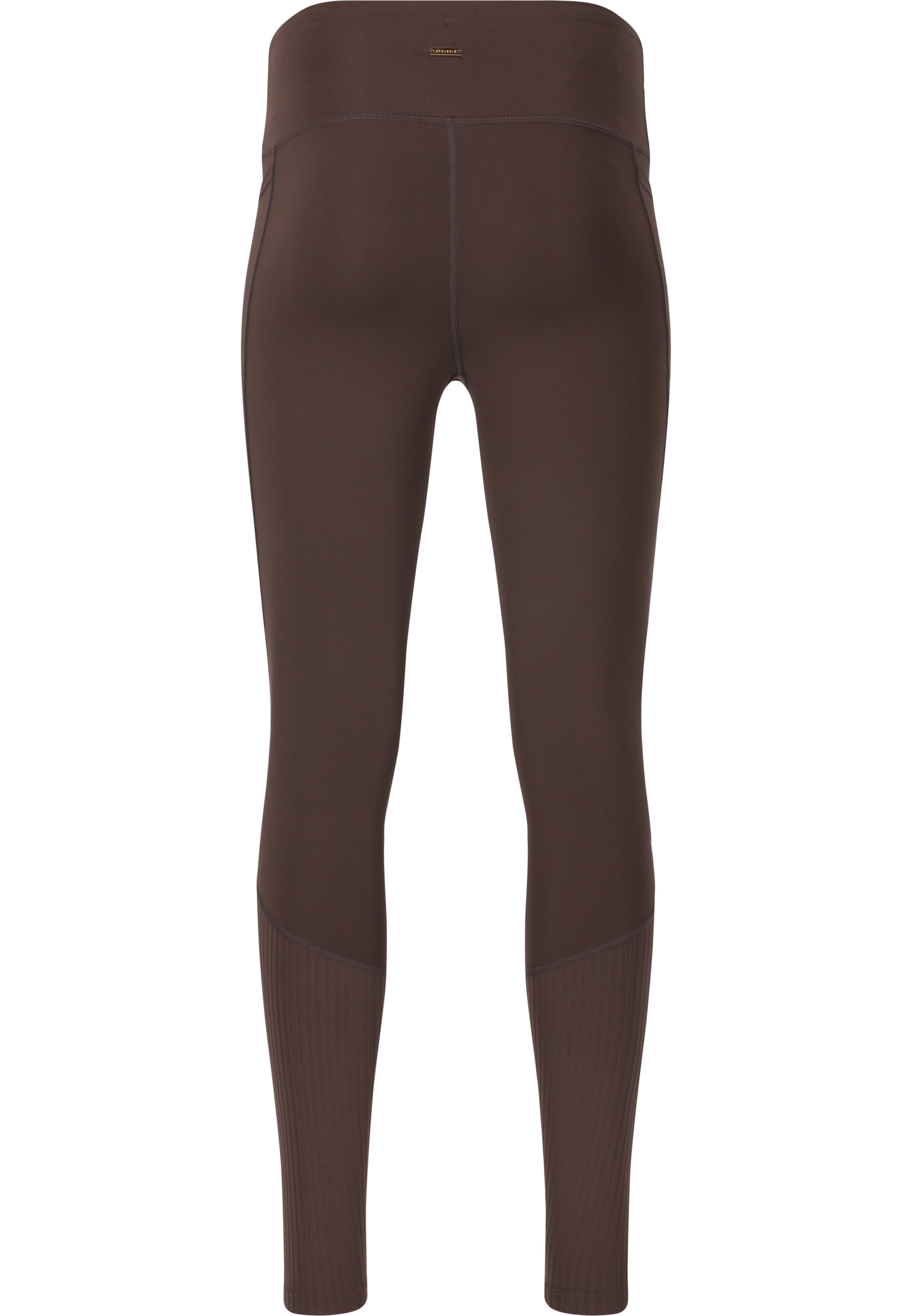 Athlecia Skinny Workout Pants 'Aliya' in Brown