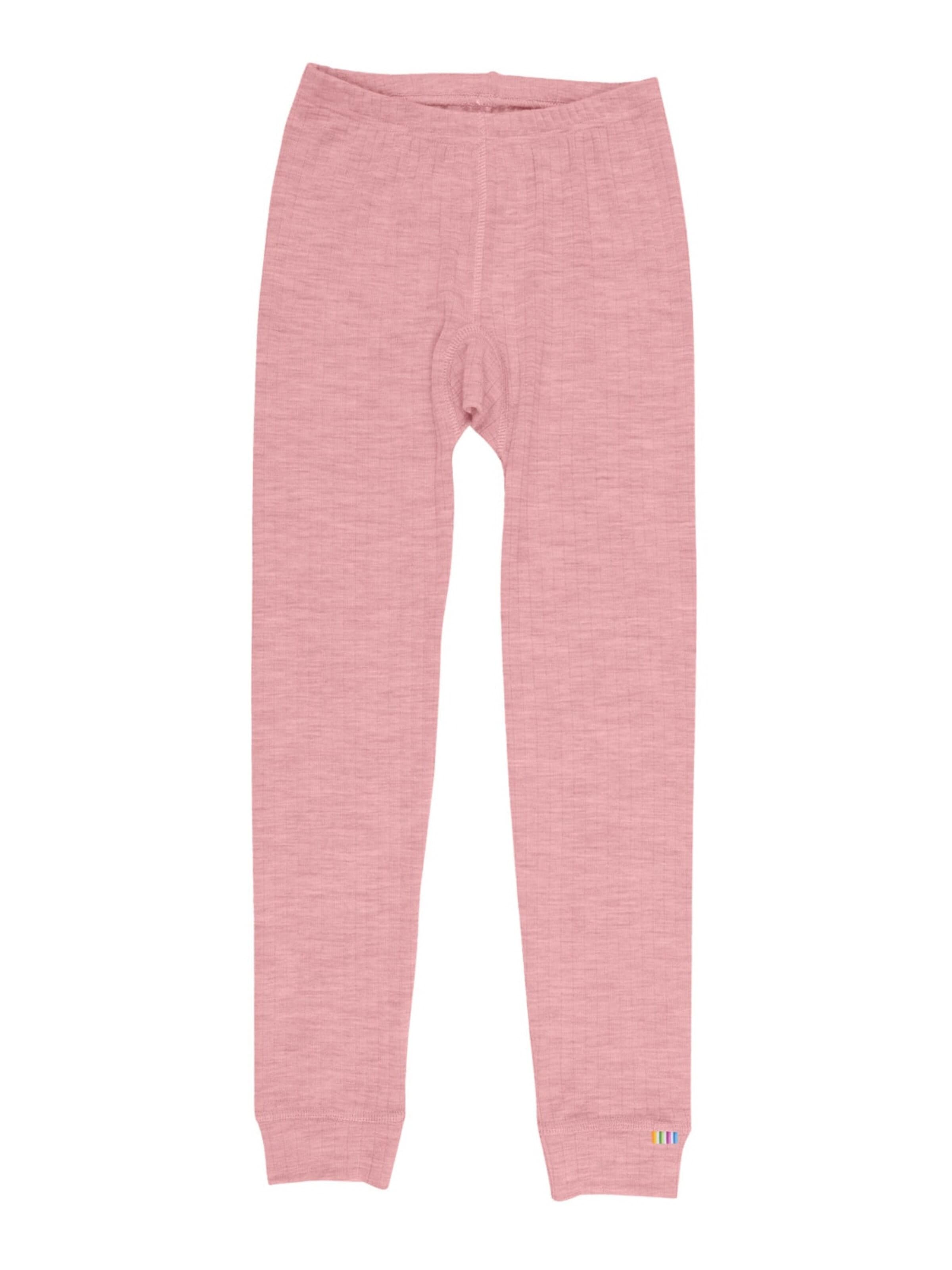 JOHA Leggings 'Leggings Merinowolle' in Pink: front