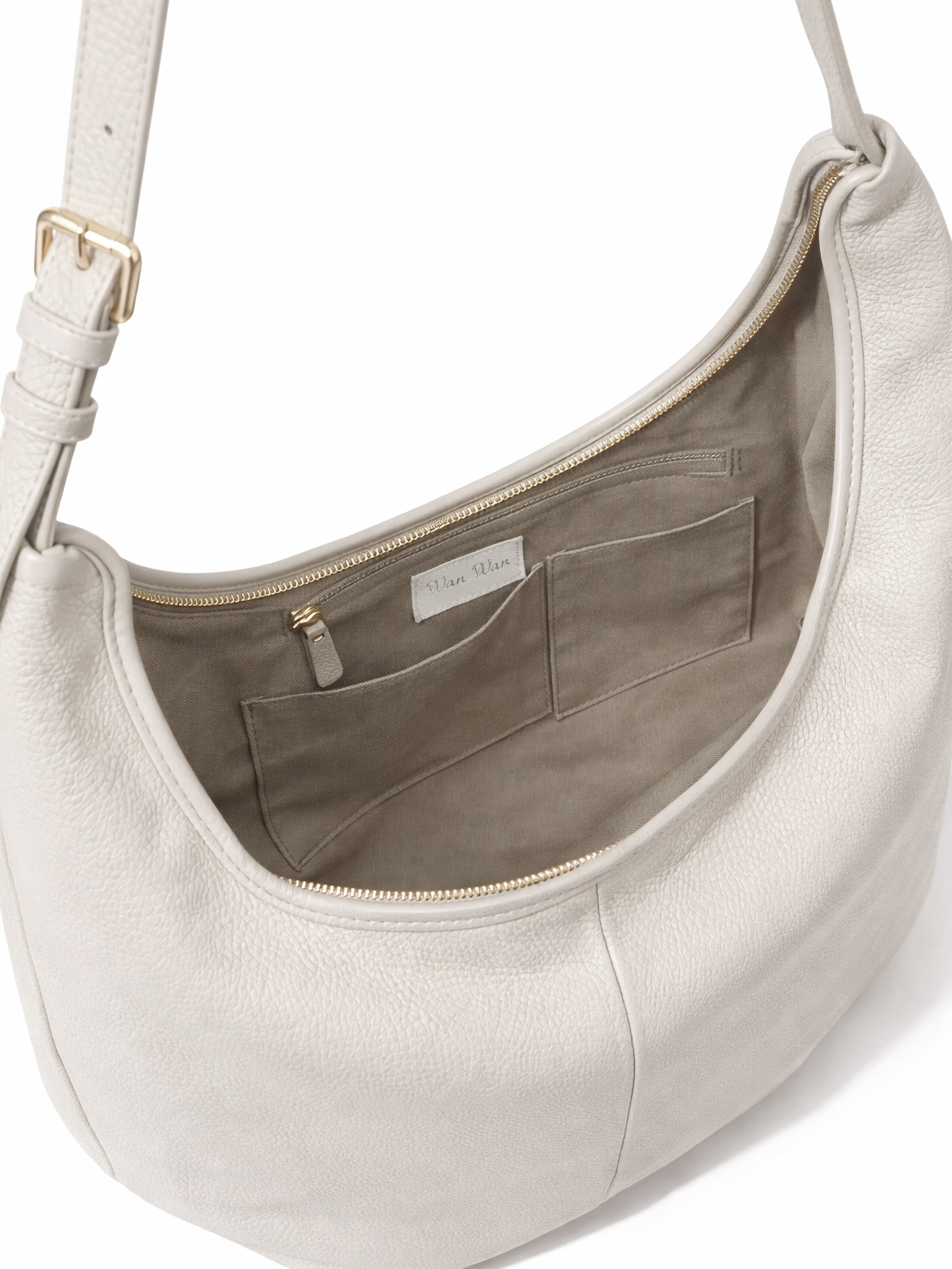 COLLEZIONE ALESSANDRO Shoulder Bag 'Fred' in Beige