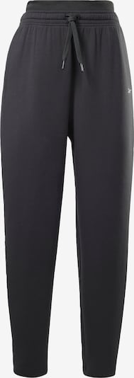 Reebok Pantalon de sport en noir / blanc, Vue avec produit