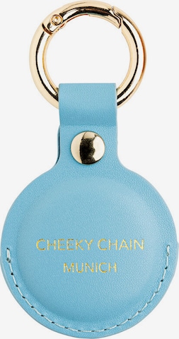 Cheeky Chain Munich Schlüsselanhänger Hülle 'Airtag' in Blau: Vorderseite