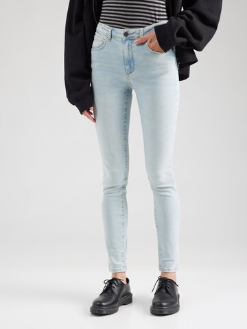 Tally Weijl Skinny Jeansy w kolorze niebieski: przód