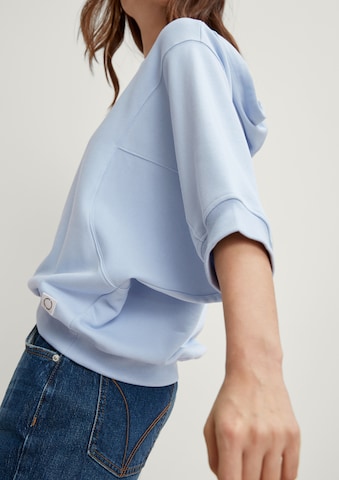 Sweat-shirt comma casual identity en bleu