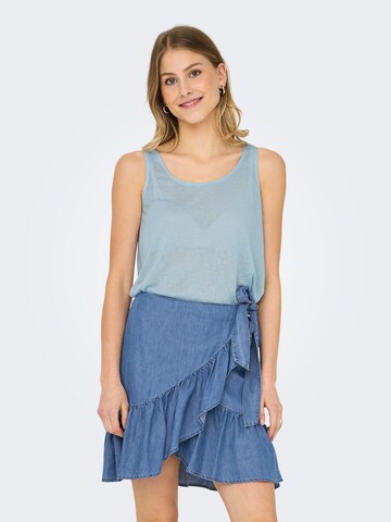 ONLY Top 'ONLFRIDA' in Blau: Vorderseite