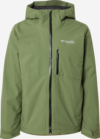 žalia COLUMBIA Laisvalaikio striukė 'Explorers Edge II': priekis