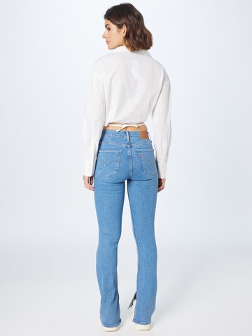 LEVI'S ® Bootcut Jeans '725™ High Rise Bootcut' i blå