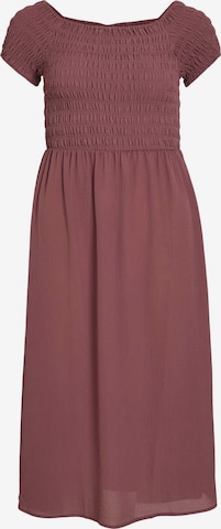 Robe 'VIRita' VILA en marron : devant