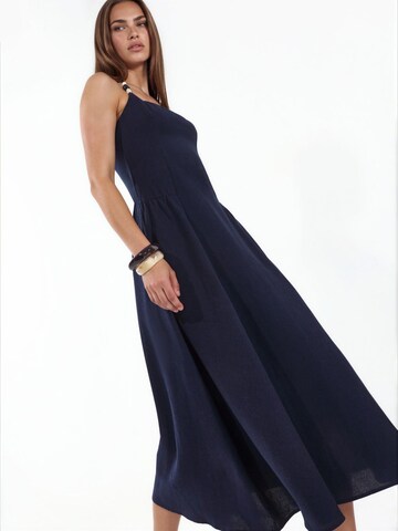 Hiccup Dress 'Midi' in Blue