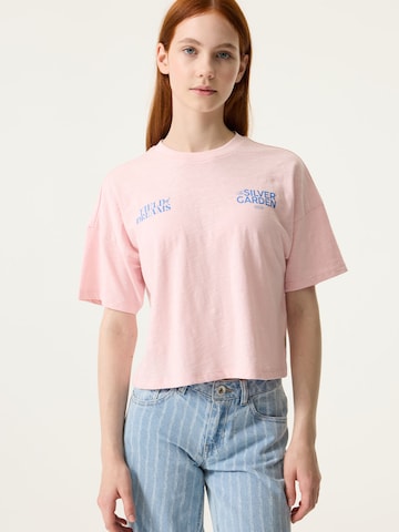 GARCIA Póló - rózsaszín: elől