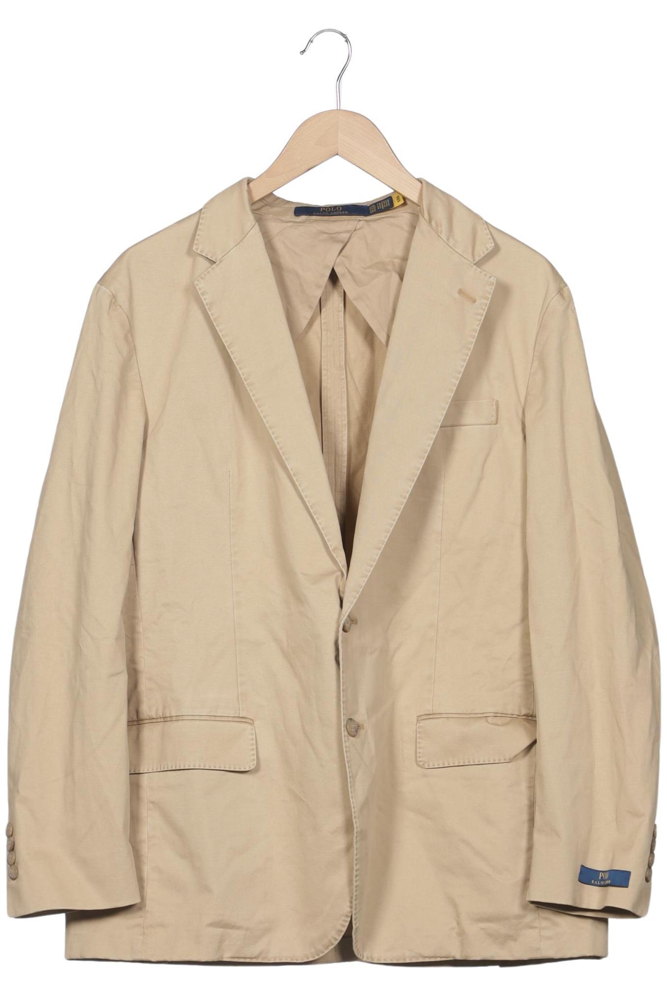 Polo Ralph Lauren Suit Jacket in XXL in Beige: front