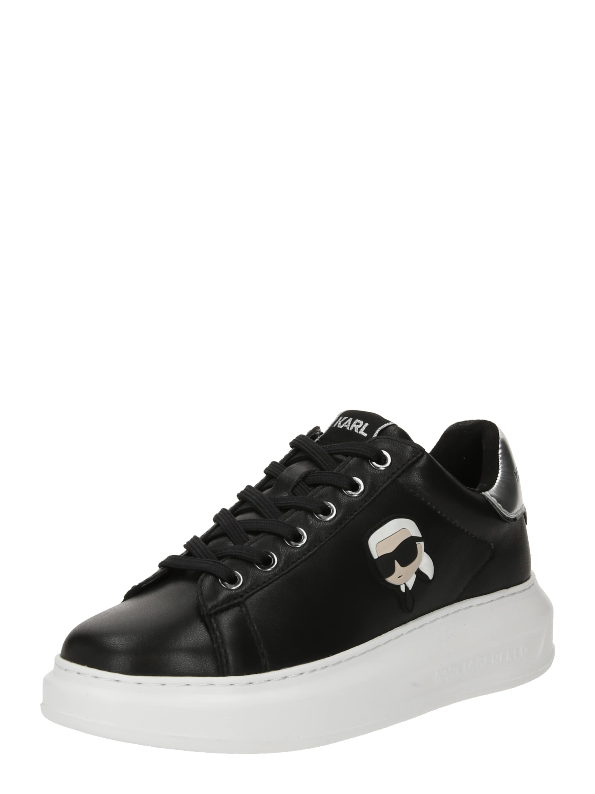 Sneaker bassa di Karl Lagerfeld in nero: frontale