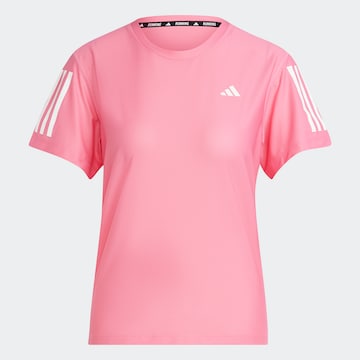 ADIDAS PERFORMANCE Funktionsshirt 'Own The Run' in Pink