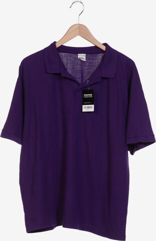 FRUIT OF THE LOOM Poloshirt XXL in Lila: predná strana