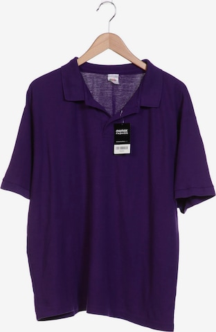 FRUIT OF THE LOOM Shirt in XXL in Purple: front