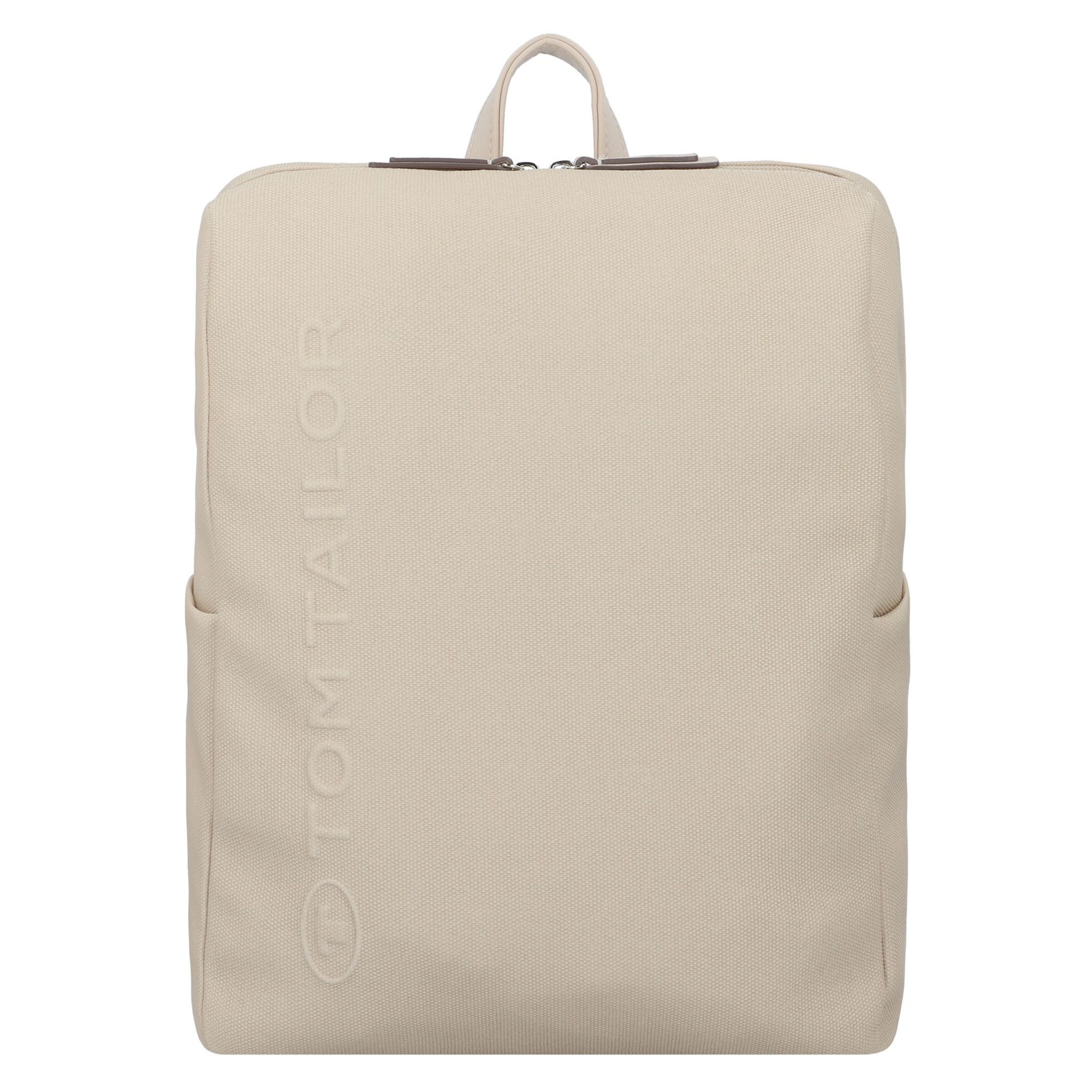 Sac à dos 'Rosa' TOM TAILOR en beige : devant