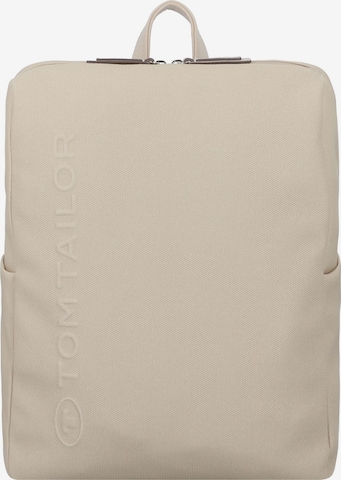 TOM TAILOR Rucksack 'Rosa' in Beige: Vorderseite