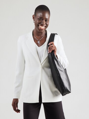 Camicia da donna di QS in bianco: frontale