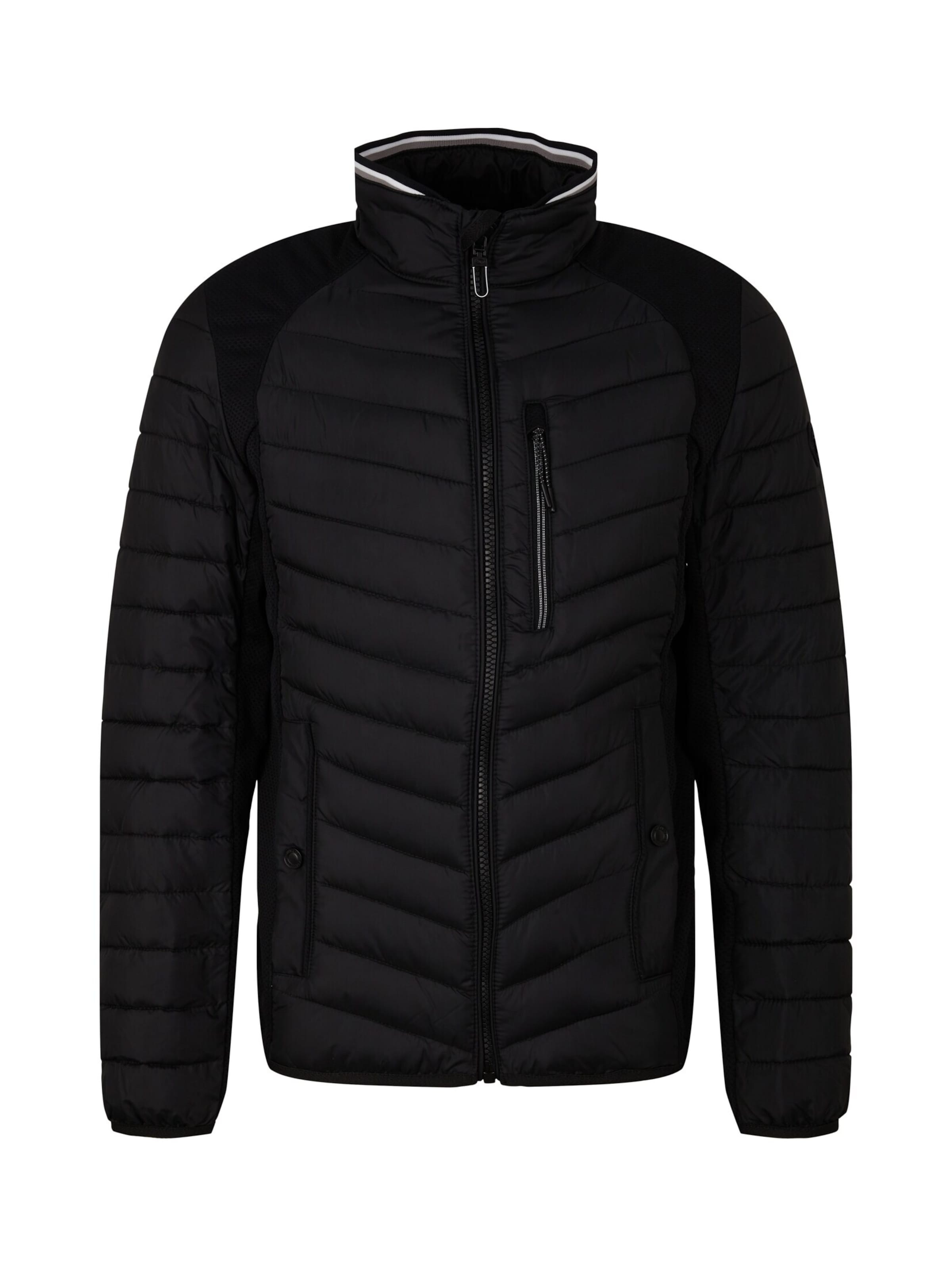 TOM TAILOR Jacke in Schwarz: Vorderseite