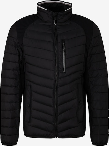 TOM TAILOR Between-Season Jacket in Black: front