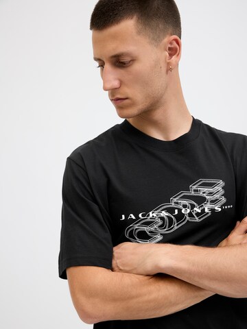 JACK & JONES - Camiseta 'JCOFUSION' en negro