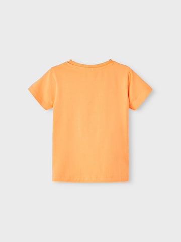 NAME IT T-shirt 'Malaga' i orange