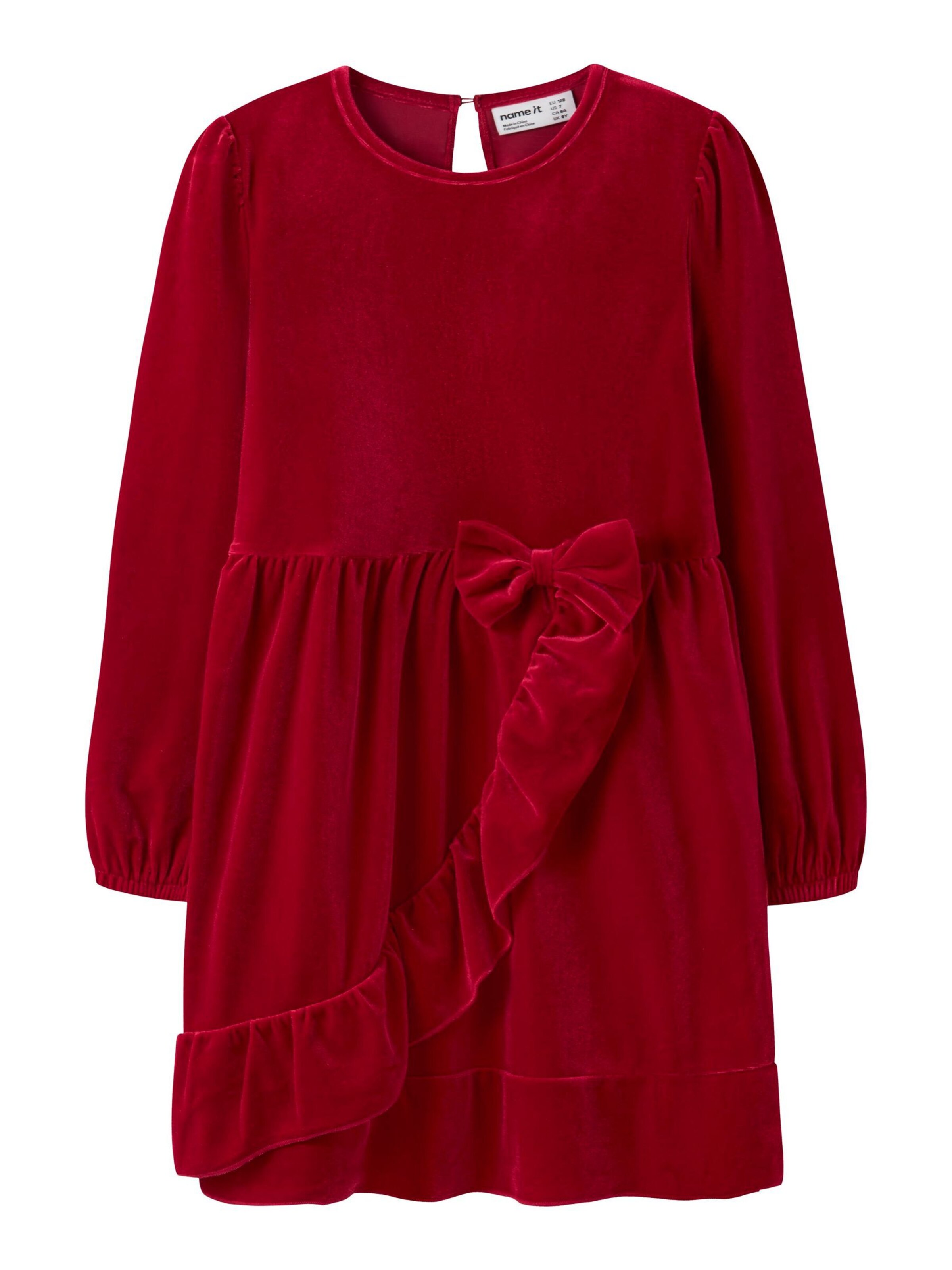 NAME IT - Vestido en rojo: frente
