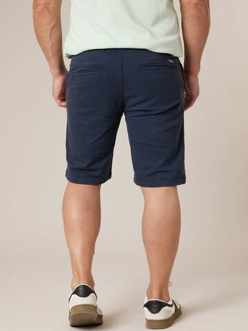 Regular Pantalon chino 'Varty' Deeluxe en bleu