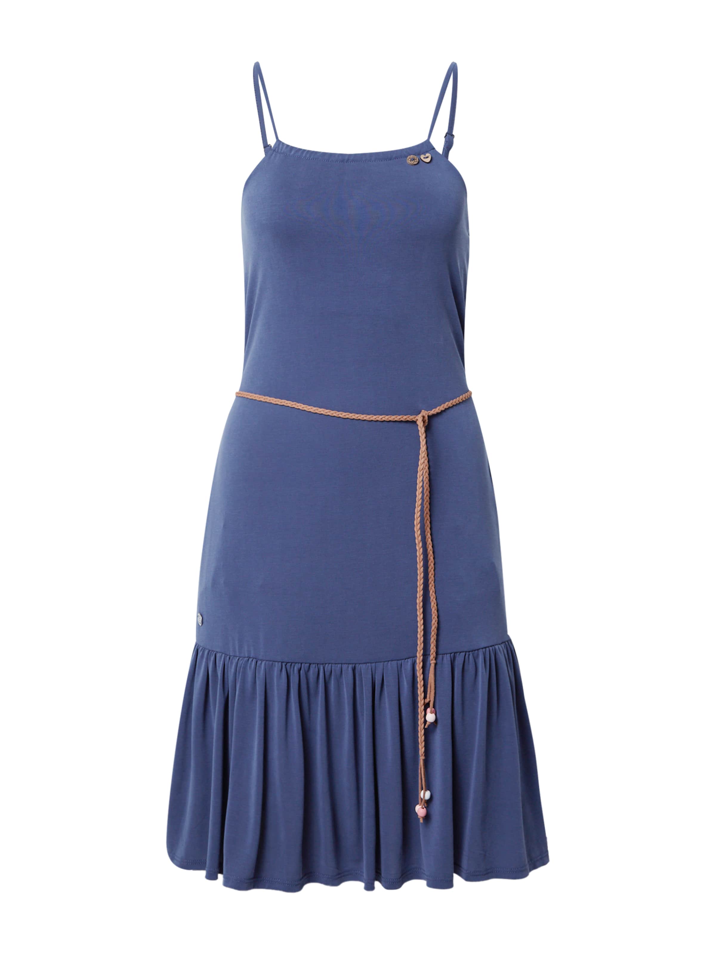 Ragwear Лятна рокля 'THIME' в синьо: отпред