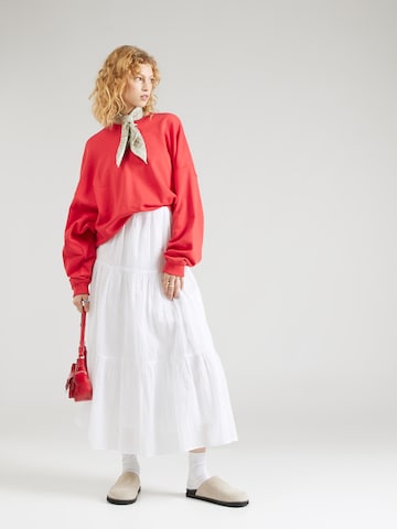 Gina Tricot Φούστα σε λευκό