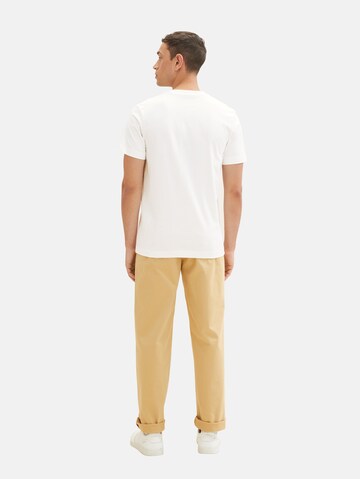 TOM TAILOR T-Shirt in Weiß