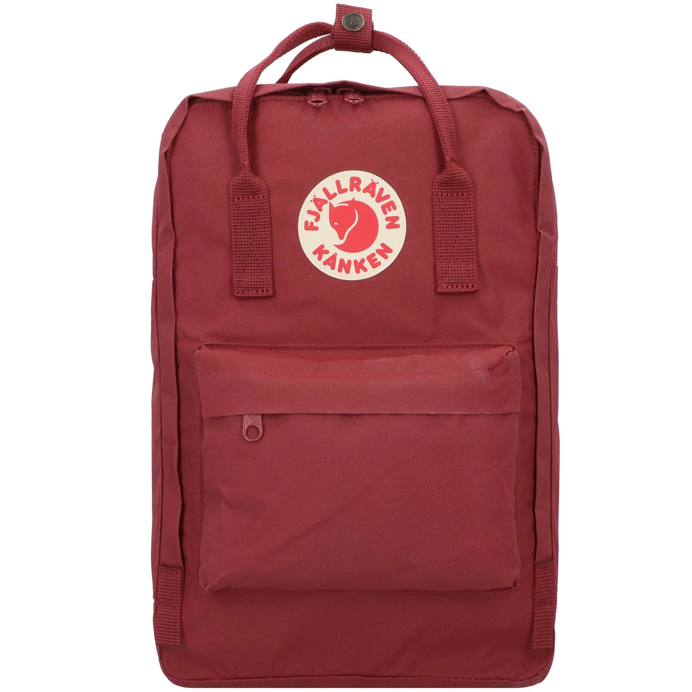 Zaino 'Kanken' di Fjällräven in rosso: frontale